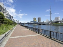 【東京都/墨田区東駒形】墨田区東駒形一丁目　土地 隅田川テラス（現地より約700m）