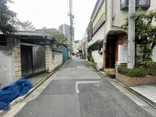 【東京都/葛飾区四つ木】葛飾区四つ木二丁目　古家付き土地 前面道路