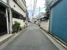 【東京都/葛飾区四つ木】葛飾区四つ木二丁目　古家付き土地 前面道路