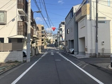 【東京都/新宿区西落合】西落合二丁目　売地（建築条件付） 前面道路