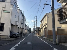 【東京都/新宿区西落合】西落合二丁目　売地（建築条件付） 前面道路