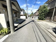 【東京都/府中市新町】府中市新町一丁目 古家付土地 前面道路
