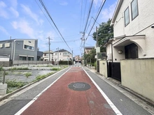 【東京都/中野区鷺宮】中野区鷺宮一丁目　売地　 前面道路