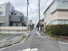 【東京都/中野区鷺宮】中野区鷺宮一丁目　売地　 前面道路
