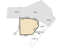 【東京都/練馬区平和台】練馬区平和台一丁目　売地 区画図