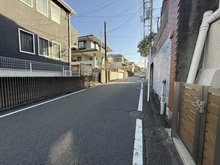 【神奈川県/横浜市港南区芹が谷】港南区芹が谷4丁目　土地 前面道路