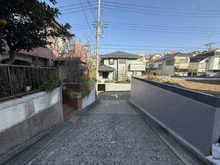 【神奈川県/横浜市港南区芹が谷】港南区芹が谷4丁目　土地 前面道路