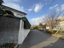 【神奈川県/横浜市港南区芹が谷】港南区芹が谷5丁目　土地 前面道路