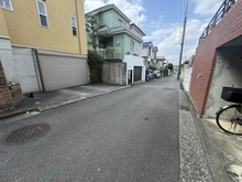 【神奈川県/横浜市戸塚区秋葉町】戸塚区秋葉町　古屋付土地 前面道路