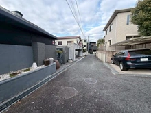 【大阪府/吹田市山手町】吹田市山手町二丁目　土地 前面道路