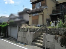 【大阪府/高槻市安岡寺町】高槻市安岡寺町二丁目　土地 現地（古家あり）