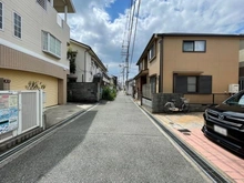 【大阪府/豊中市玉井町】豊中市玉井町二丁目　売土地 前面道路