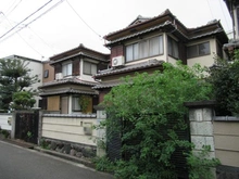 【大阪府/茨木市真砂】茨木市真砂1丁目　売土地 現地（古家あり）