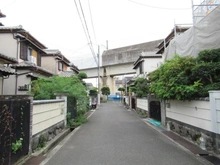 【大阪府/茨木市真砂】茨木市真砂1丁目　売土地 前面道路