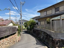 【大阪府/枚方市香里ケ丘】枚方市香里ケ丘11丁目　売土地 前面道路