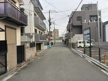 【兵庫県/西宮市甲子園九番町】西宮市甲子園九番町　売土地 前面道路