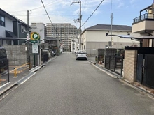 【兵庫県/西宮市甲子園九番町】西宮市甲子園九番町　売土地 前面道路