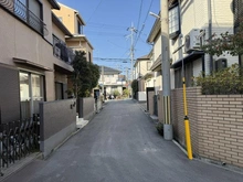 【兵庫県/西宮市能登町】西宮市能登町売土地　1号地 前面道路