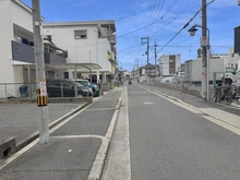 【大阪府/大阪市西淀川区大和田】大阪市西淀川区大和田四丁目　売土地 前面道路