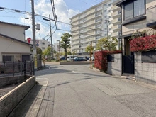 【兵庫県/芦屋市宮塚町】芦屋市宮塚町　売土地 前面道路