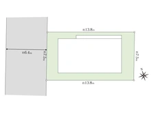【兵庫県/西宮市津門呉羽町】西宮市津門呉羽町 土地 区画図