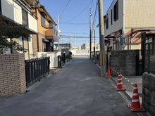 【兵庫県/西宮市能登町】西宮市能登町売土地　1号地 前面道路