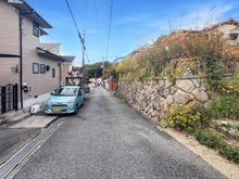 【兵庫県/宝塚市中筋山手】宝塚市中筋山手一丁目　土地 前面道路