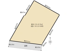 【兵庫県/宝塚市中筋山手】宝塚市中筋山手一丁目　土地 区画図