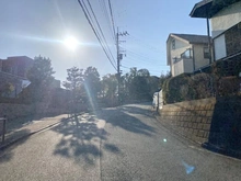 【神奈川県/横浜市青葉区松風台】青葉区松風台　売地 前面道路