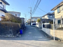 【神奈川県/横浜市青葉区松風台】青葉区松風台　売地 前面道路