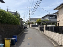 【神奈川県/横浜市青葉区松風台】青葉区松風台　売地 前面道路
