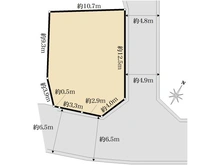 【神奈川県/横浜市青葉区松風台】青葉区松風台　売地 区画図