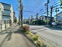 【神奈川県/横浜市青葉区つつじが丘】青葉区つつじが丘　古家付売地 前面道路