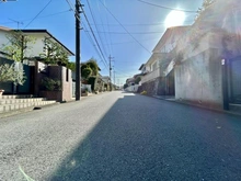 【神奈川県/横浜市青葉区柿の木台】青葉区柿の木台　売地 前面道路