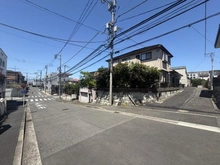 【神奈川県/横浜市青葉区市ケ尾町】青葉区市ケ尾町　古家付土地 前面道路