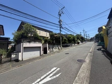 【神奈川県/横浜市青葉区市ケ尾町】青葉区市ケ尾町　古家付土地 前面道路