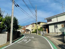 【神奈川県/横浜市青葉区たちばな台】横浜市青葉区たちばな台1丁目　古家付土地 前面道路