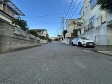 【神奈川県/横浜市青葉区田奈町】青葉区田奈町　売地 前面道路
