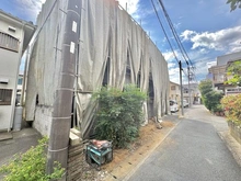 【神奈川県/川崎市高津区上作延】川崎市高津区上作延2丁目 土地 2区画／全2区画 現地：全2区画／奥側