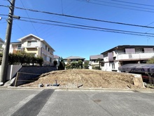 【神奈川県/横浜市青葉区あかね台】青葉区あかね台1丁目　売地 現地