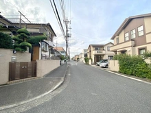 【神奈川県/横浜市青葉区松風台】青葉区松風台　古家付土地 前面道路