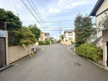 【神奈川県/横浜市青葉区松風台】青葉区松風台　古家付土地 前面道路
