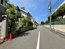 【神奈川県/横浜市青葉区桂台】青葉区桂台2丁目　売地　2区画 前面道路