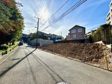 【神奈川県/横浜市青葉区藤が丘】青葉区藤が丘2丁目　売地　B区画 前面道路