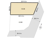 【神奈川県/横浜市青葉区藤が丘】青葉区藤が丘2丁目　売地　B区画 区画図