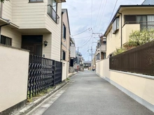 【東京都/杉並区阿佐谷南】阿佐谷南一丁目　建築条件付売地 前面道路