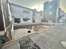 【千葉県/市川市平田】市川市平田4丁目　土地　2区画 現地：全２区画　写真左側