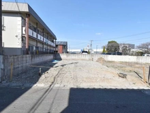 【千葉県/市川市稲荷木】市川市稲荷木2丁目　土地 現地