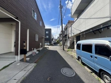 【千葉県/市川市平田】市川市平田4丁目　土地 前面道路