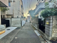 【東京都/北区滝野川】北区滝野川三丁目　土地 前面道路